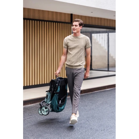 Детская коляска Micro Baby Cruiser 360, светло-зеленая