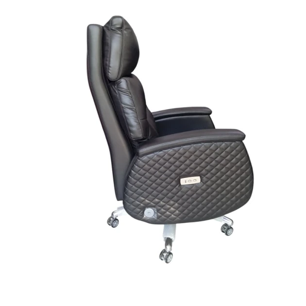 Офисное кресло 1022, кожаное, черное Офисное кресло 1022, кожаное, черное