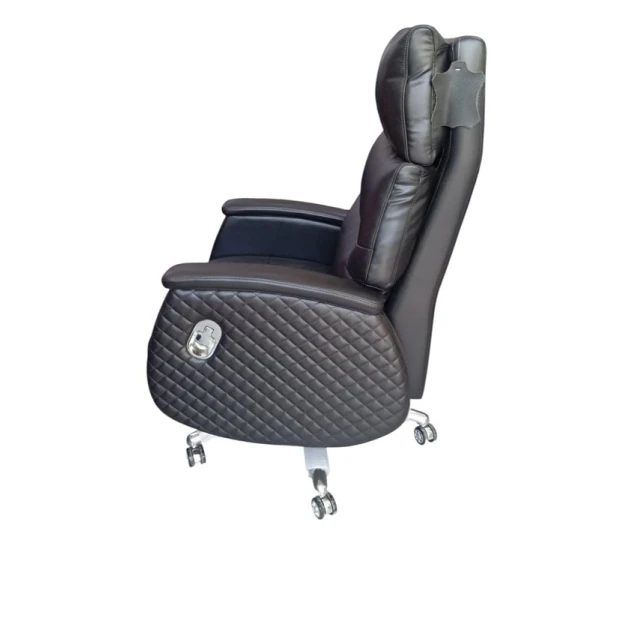 Офисное кресло 1022, кожаное, черное Офисное кресло 1022, кожаное, черное