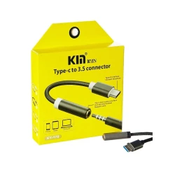 Переходник KIN KY-170 Type-C to 3.5mm Jack Переходник KIN KY-170 Type-C to 3.5mm Jack