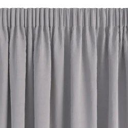 Штора JYSK Amungen, 140x175 см, полиэстер, серый
