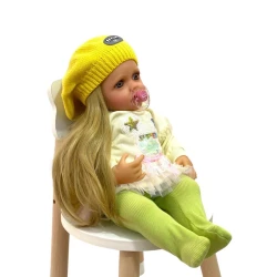 Kukla Reborn M4924 Bear, yaşıl, 55 sm