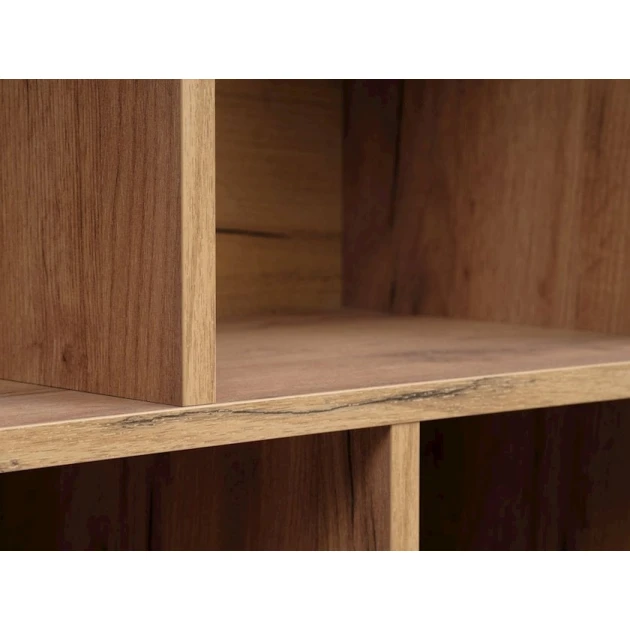 Стеллаж JYSK Mosbjerg 10 полок, 190x70x29 см, коричневый