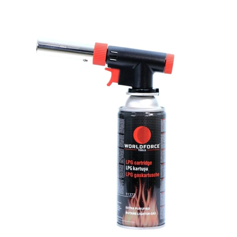 Odluq Worldforce 11355 + LPG qaz kartrici, 400 ml Odluq Worldforce 11355 + LPG qaz kartrici, 400 ml