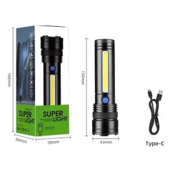 Фонарь Generic Super Light BL-C27, черный