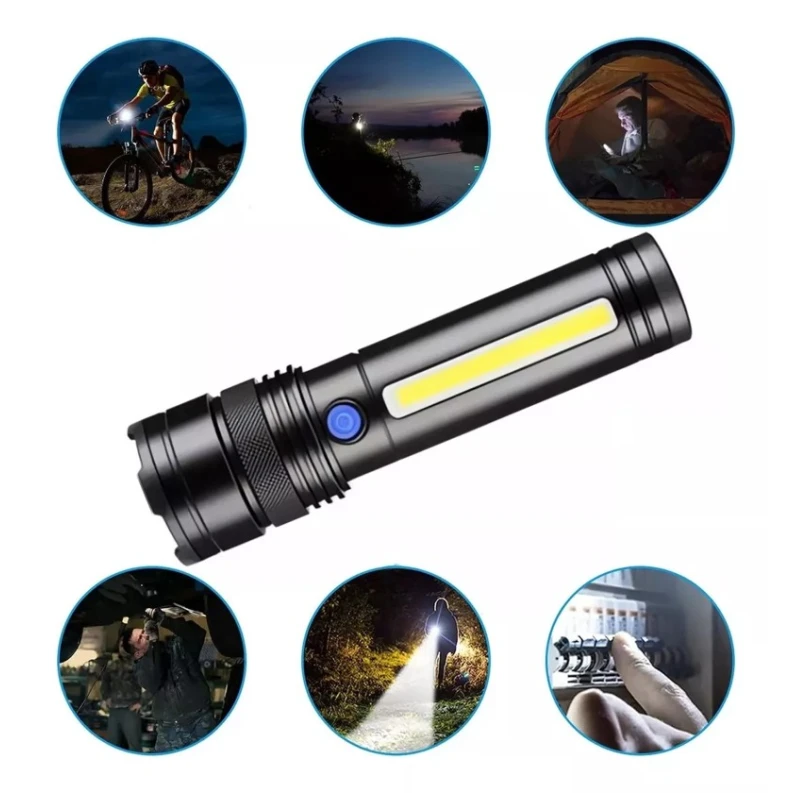 Фонарь Generic Super Light BL-C27, черный