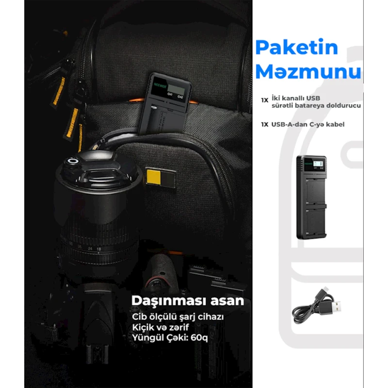 Батарейный блок Neewer NP-F550/F750/F960/F970 Батарейный блок Neewer NP-F550/F750/F960/F970