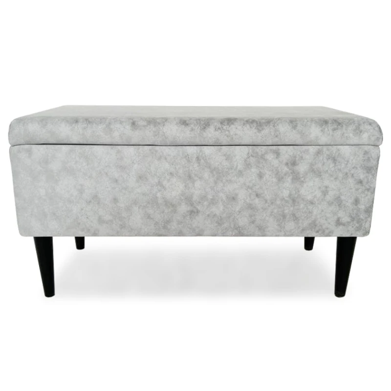 Пуфик 88, ткань, серый, 40x35x80 см Пуфик 88, ткань, серый, 40x35x80 см