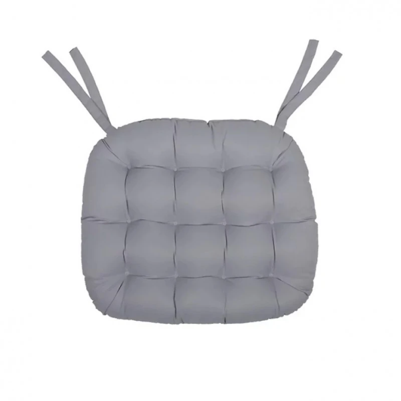 Подушка для стула Oeko-Tex Mimosa, 45x40 см, микрофибра, серая