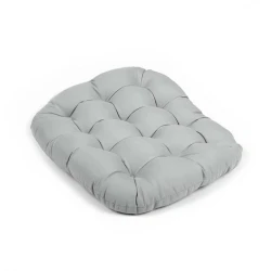 Подушка для стула Oeko-Tex Mimosa, 45x40 см, микрофибра, серая