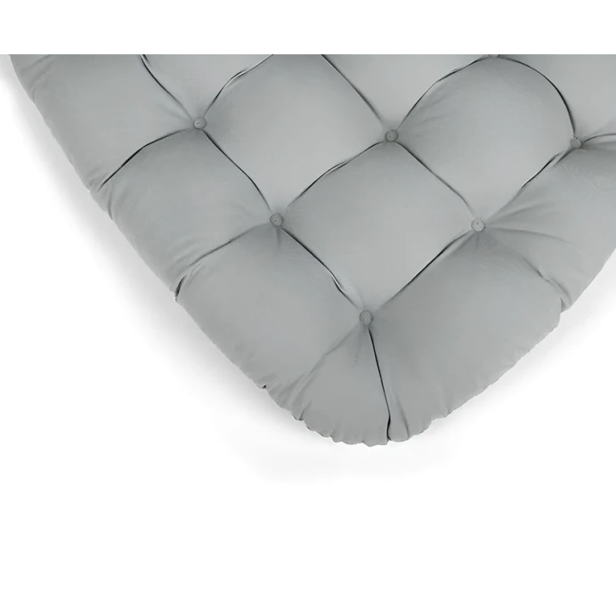 Подушка для стула Oeko-Tex Mimosa, 45x40 см, микрофибра, серая