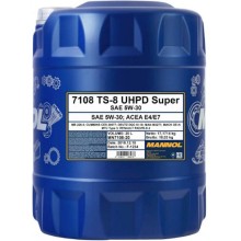 Sintetik motor yağı Mannol TS-8 UHPD Super 5W-30, 20 L