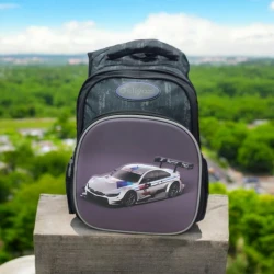 Məktəbli bel çantası Geliyazi GG-ZZ-020, poliester, qara Məktəbli bel çantası Geliyazi GG-ZZ-020, poliester, qara