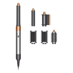 Saç üçün stayler Dyson Airwrap Complete Long HS05 Nickel/Copper