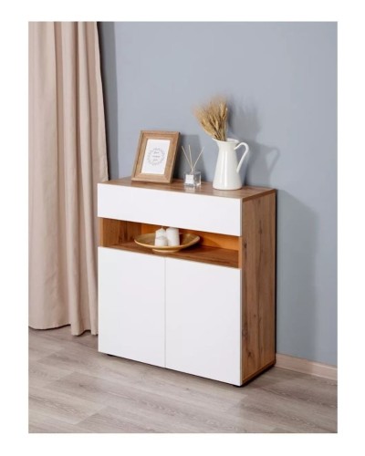 Komod Box up Wh-Vot, 80х35х75 sm, LDSP, ağ