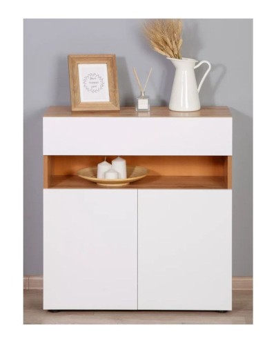 Komod Box up Wh-Vot, 80х35х75 sm, LDSP, ağ