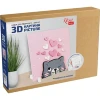 Набор 3D картина Rosa Talent Котенок, ДВП грунтованное, 18х18 см