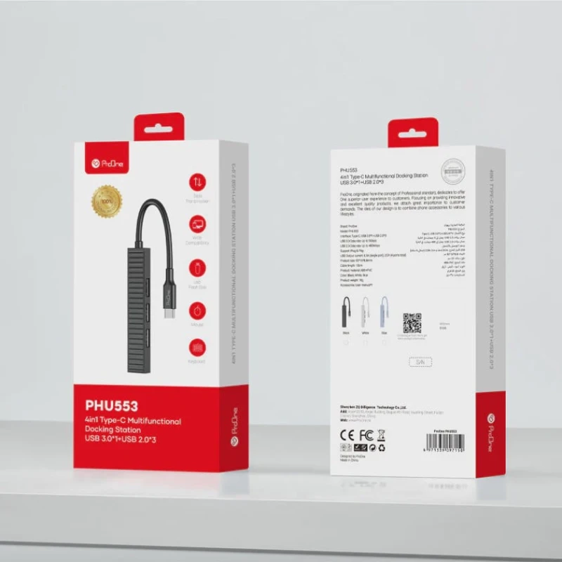 USB хаб ProOne PHU553 USB хаб ProOne PHU553