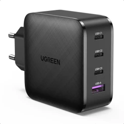 Şəbəkə enerji toplama cihazı Ugreen CD224 65W, Qara