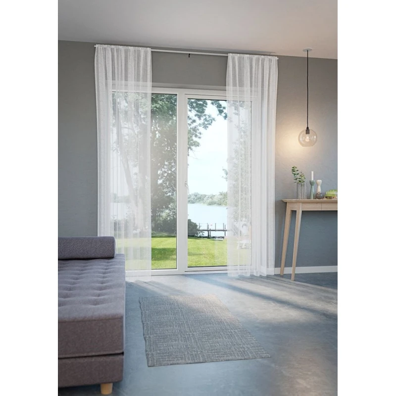 Штора JYSK Marisko 1x280x300 см, белый Штора JYSK Marisko 1x280x300 см, белый