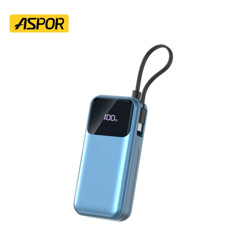 Внешний аккумулятор Aspor A361 10000mAh Blue