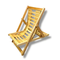 Шезлонг 7165_1412, дерево, коричневый Шезлонг 7165_1412, дерево, коричневый