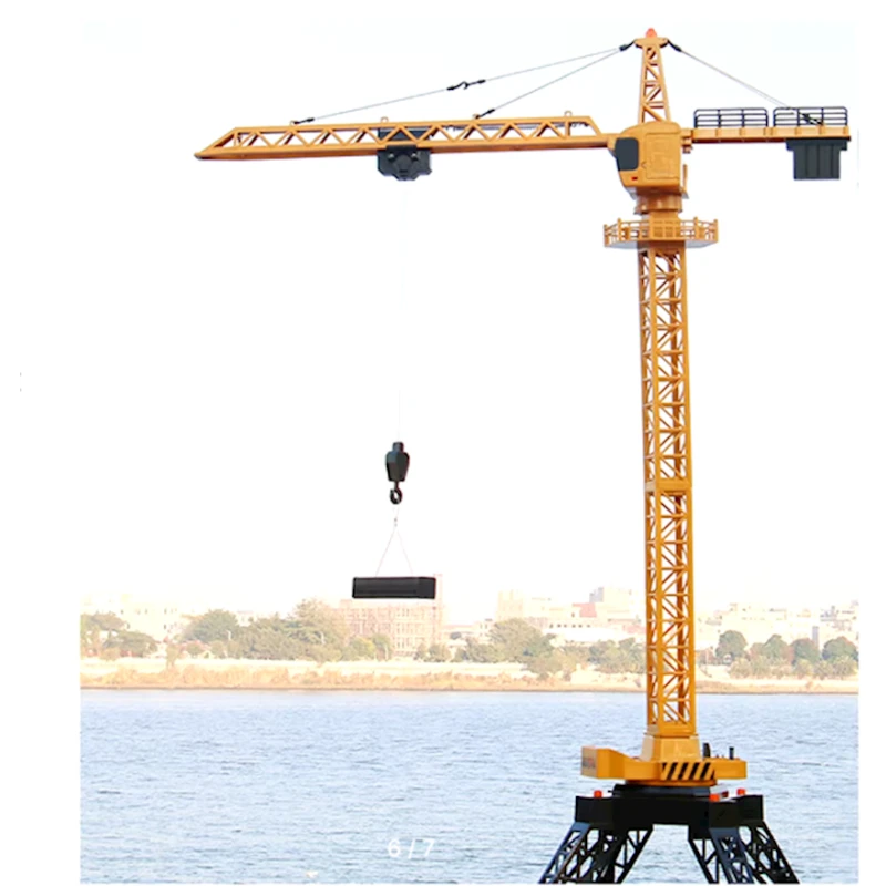 Radio ilə idarə olunan kran Huina 1585, sarı, 92x34x120 sm, +3 yaş