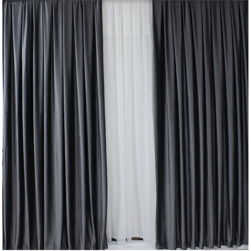 Шторы Sahara SHA-000001, серые Шторы Sahara SHA-000001, серые