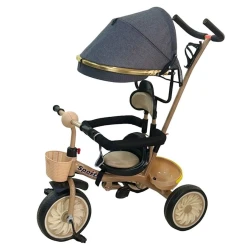 Üçtəkərli velosiped Model-555, qəhvəyi