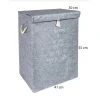 Корзина для белья Alas, текстиль, серый, 67 Л Корзина для белья Alas, текстиль, серый, 67 Л