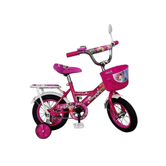 Детский велосипед 018, розовый