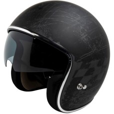 Motosikl dəbilqəsi iXS iXS77 2.5 X10064-M39.1 Matt Black-Grey, ölçü S