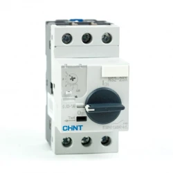 Мотор-автомат Chint NS2-25X 0.63-1A с поворотной ручкой