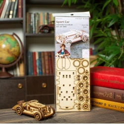 3D пазл SmartWood Spor Car, 23x9x1 см 3D пазл SmartWood Spor Car, 23x9x1 см