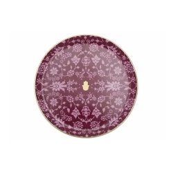 Набор тарелок Porland Glamorous 04AP021709, фарфор, разноцветный, 24 см, 4 шт Набор тарелок Porland Glamorous 04AP021709, фарфор, разноцветный, 24 см, 4 шт