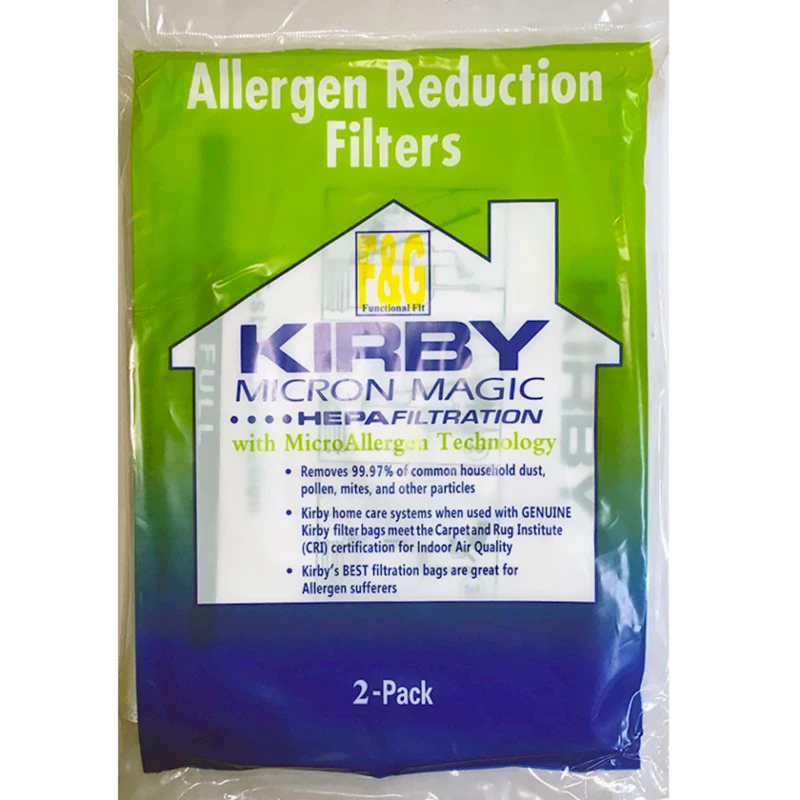 Комплект мешков-фильтров Kirby Allergen Reducation Filters, 2 шт Комплект мешков-фильтров Kirby Allergen Reducation Filters, 2 шт