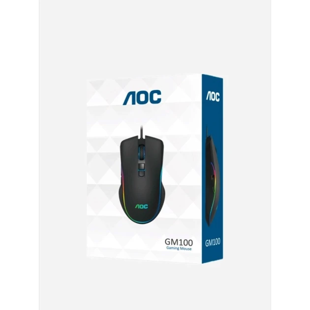 Simli siçan AOC GM 100 Black