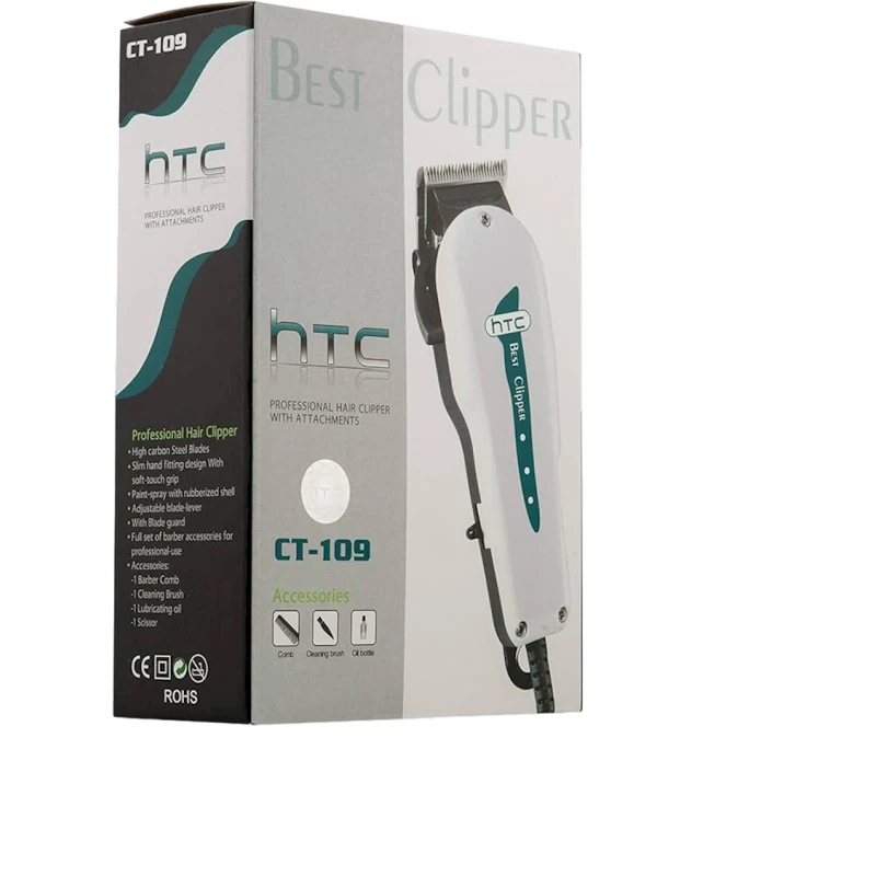Универсальная машинка для стрижки HTC CT-109 White Универсальная машинка для стрижки HTC CT-109 White