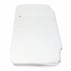 Комплект детского постельного белья Chicco Next2Me Forever, хлопок, белое, 2 шт