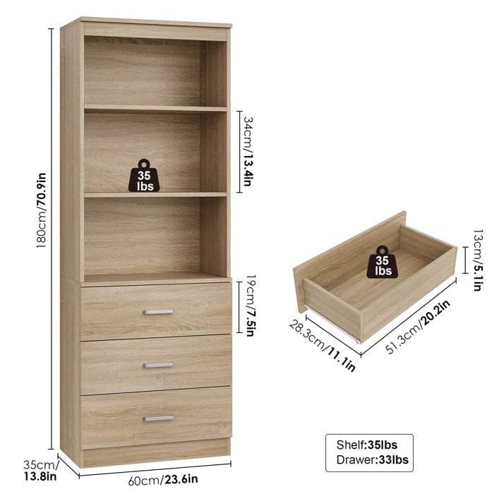 Книжная полка Elegant Wood ZARR149 Книжная полка Elegant Wood ZARR149