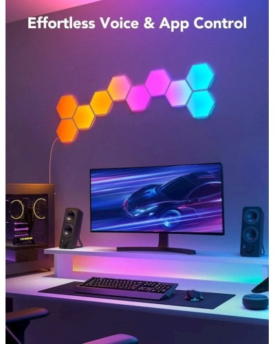 Divar çırağı Govee Glide Hexagon Light Panels