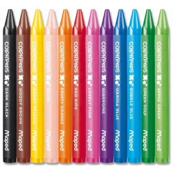 Мелки восковые Maped  Мелки восковые Maped