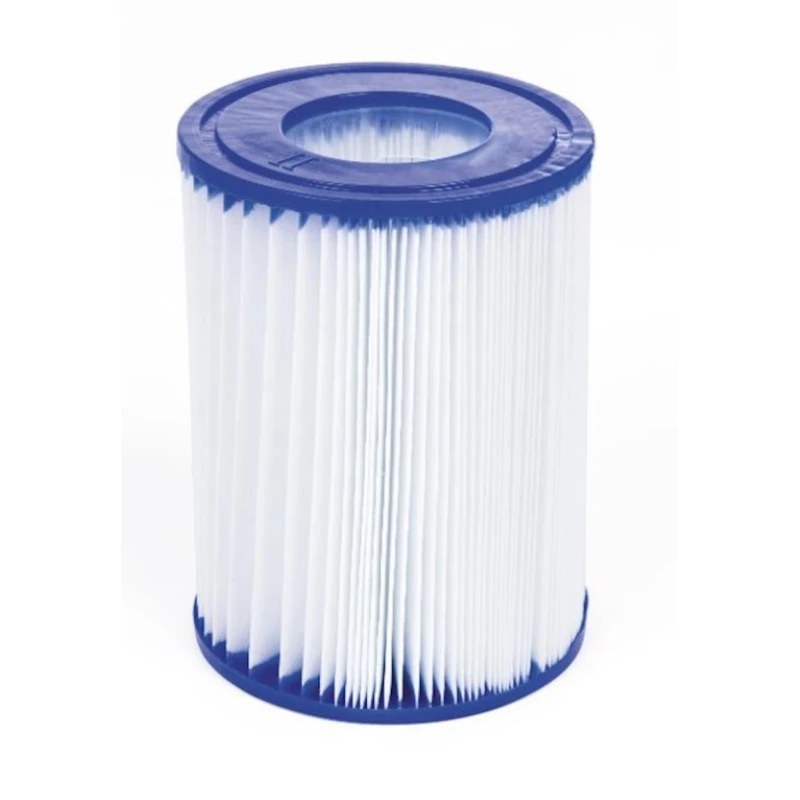 Бассейн Bestway 57376, надувной, круглый, 396x396x84 см, 7340 л, серый