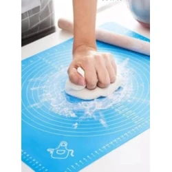 Коврик PA-1010229, силикон, 30х40 см, голубой Коврик PA-1010229, силикон, 30х40 см, голубой