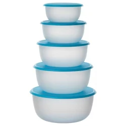 Набор контейнеров IKEA Reda 702.464.71, полипропилен/полиэтилен, голубой, 5 шт Набор контейнеров IKEA Reda 702.464.71, полипропилен/полиэтилен, голубой, 5 шт