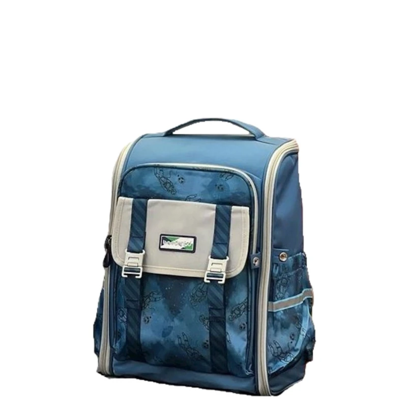 Məktəbli bel çantası CB89BAO71, kəmərcik ilə, göy Məktəbli bel çantası CB89BAO71, kəmərcik ilə, göy