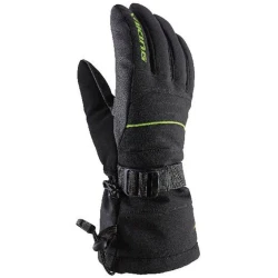 Лыжные перчатки Viking Bormio Man черные/желтые, размер 8