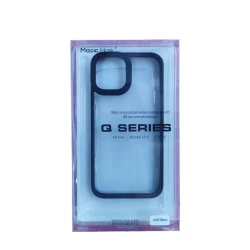 Çexol Q Series Apple iPhone 12/12 Pro üçün Black