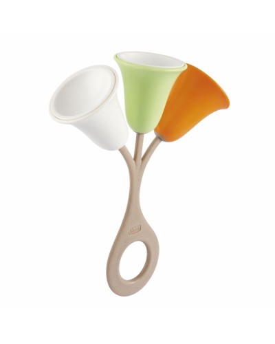 Çığçığa Chicco Tulip Rattle, 3-18 ay, rəngbərəng