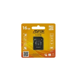 Yaddaş kartı Aspor MicroSDHC 16GB